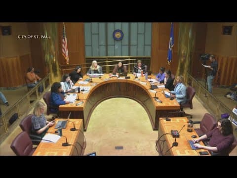 WATCH: St. Paul city council discussion about Gaza ceasefire resolution