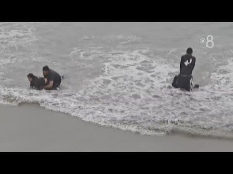 New video shows desperate rescue efforts after deadly panga capsizing off Del Mar
