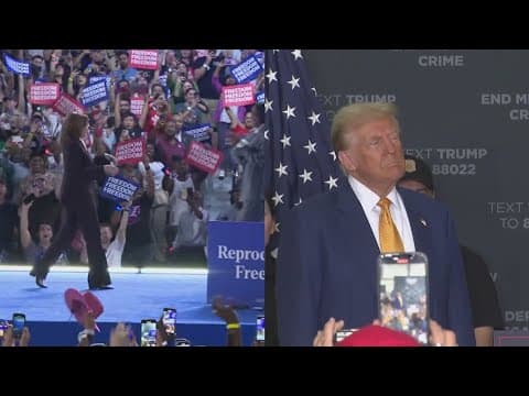 Kamala Harris, Donald Trump make stops in Texas