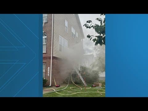 Lightning strikes home in Washington Grove