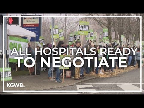 Providence Healthcare to resume negotiations as workers' strike reaches day five