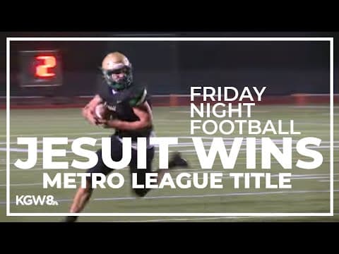 Jesuit claims Metro League title with win over Mountainside | Friday Night Football