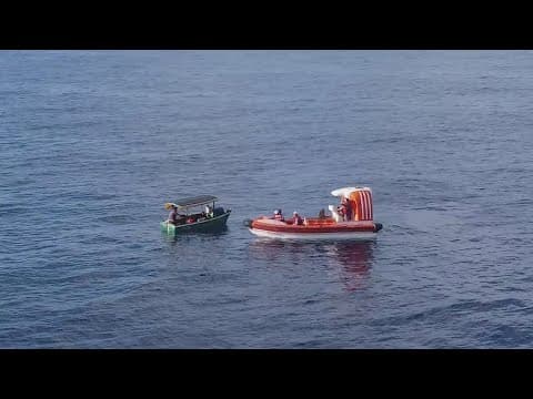 Texas A&M Maritime Academy cadets help rescue 3 stranded at sea for 15 days