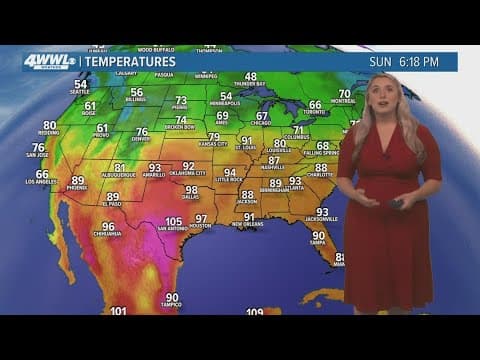 New Orleans Weather: Hot and humid Memorial Day Weekend