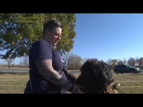 Veterans with PTSD making progress thanks to service dog program