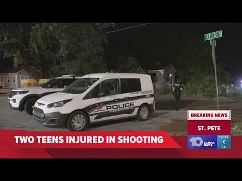 2 teens hurt in St. Pete shooting