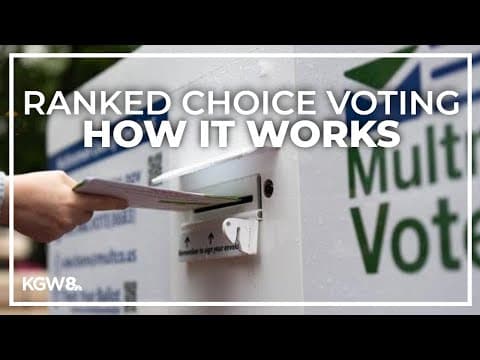 How ranked choice voting works