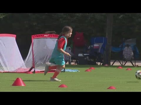 COPA America watch party welcomes youth to Houston Sports Authority's soccer clinic
