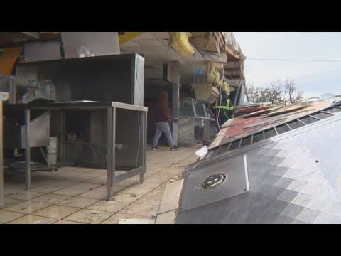 Severe storms leave behind major damage in Ellis County