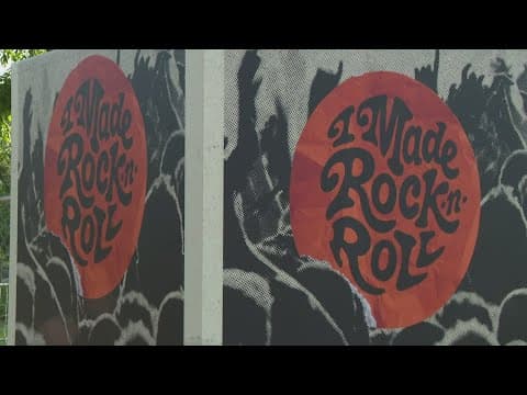 Crews prepare for I Made Rock 'N' Roll festival