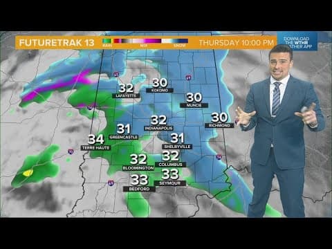 Tracking a burst of snow moving into Indiana tonight (Jan 2-3)