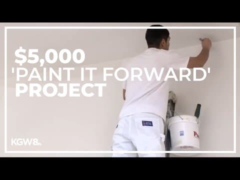 Hillsboro paint company helping charities, families in need of a new coat of colors