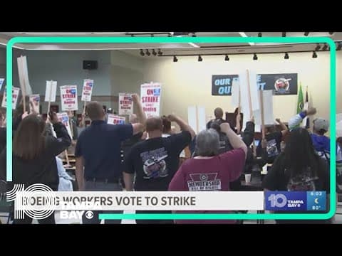 Boeing workers vote to strike