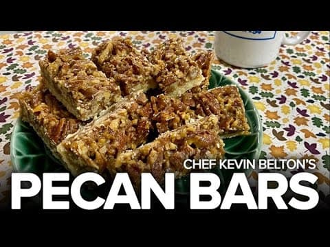 Cooking with Chef Kevin: Pecan Bars