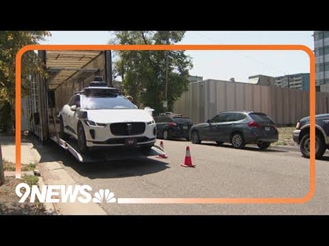 Waymo brings self-driving cars to Denver streets