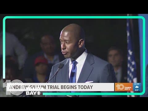 Trial for former Florida gubernatorial candidate Andrew Gillum set to begin