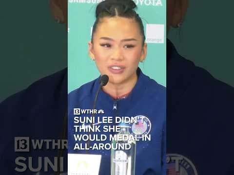 Suni Lee on the stress she was feeling and not thinking she would medal in all-around | Via: NBC