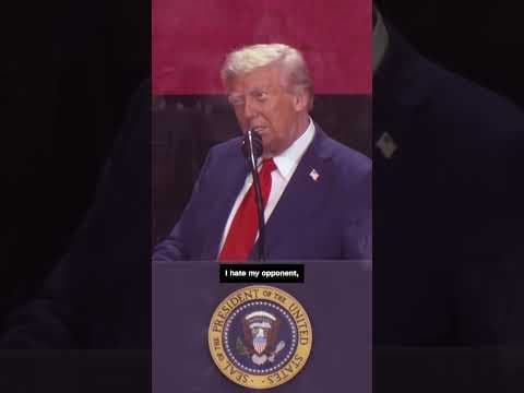 'I hate my opponent': Trump speaks at Charlie Kirk's memorial service
