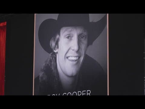 Rodeo legend Roy Cooper honored after his death in a fire