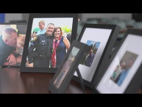 Widow shares legacy of fallen North Texas police officer