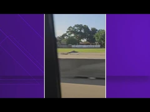 Baytown road buckled under scorching Houston temperatures