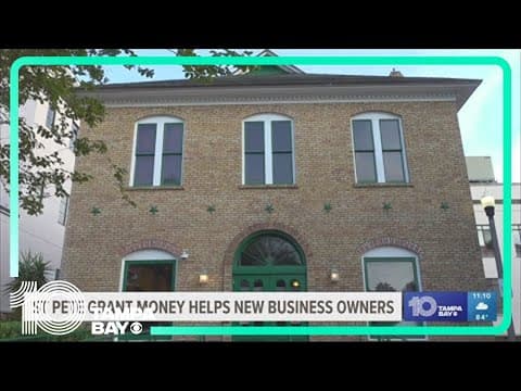 St. Pete grant money helps new business owners