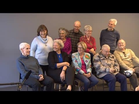 Seniors shine on stage in improv class