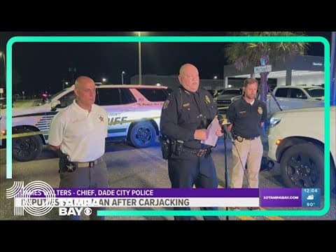 Deputies shoot man after carjacking in Dade City