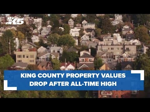 King County property values drop after last year's all-time high