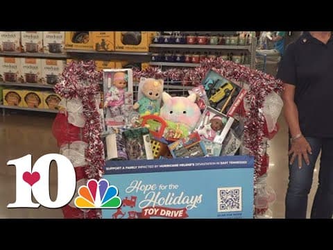 Donations continue to roll in for the Hope for the Holidays Toy Drive