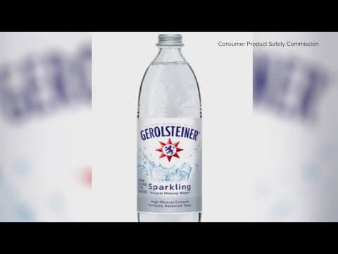 Trader Joe's sparkling water recalled