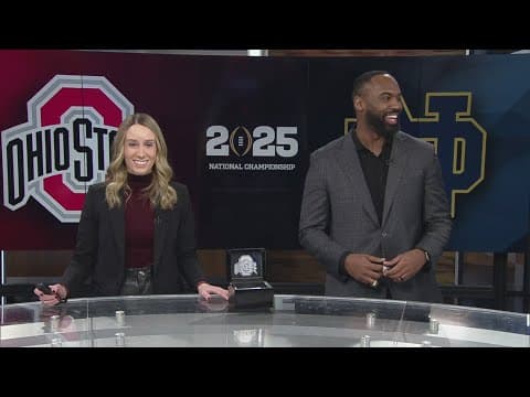 10TV's Nicole Shearin talks national championship win with former Ohio State player Tyvis Powell