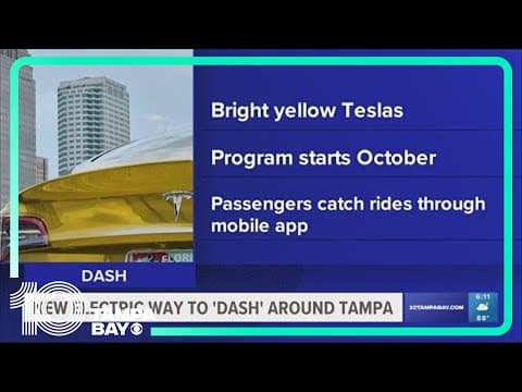 Check out the new all-electric way to 'DASH' around downtown Tampa