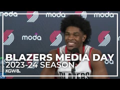Reacting to Lillard trade, looking ahead to new era | Trail Blazers media day interviews