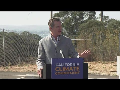 Governor Newsom signs climate legislation aimed at ‘mitigating global warming’