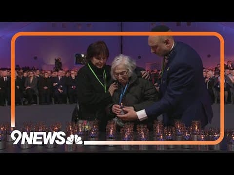 Service held to mark 80 years since liberation of Auschwitz death camps