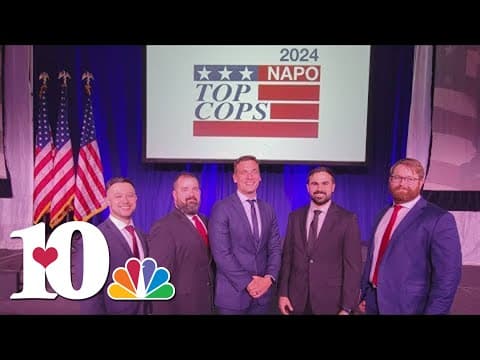 Nashville police officers honored for actions during Covenant School shooting