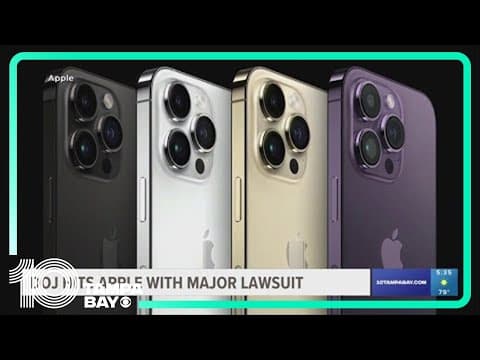 DOJ files antitrust lawsuit against Apple over alleged smartphone monopoly