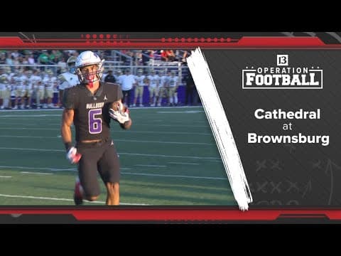 Operation Football Brownsburg 29 Cathedral 0