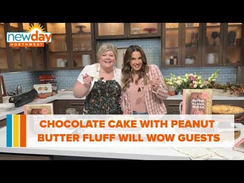 This chocolate cake with peanut butter fluff will wow your guests! - New Day NW