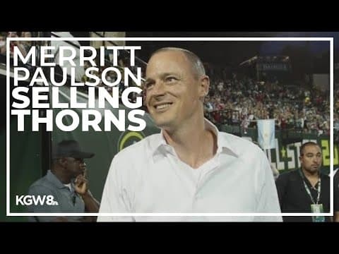 Merritt Paulson to sell Thorns amid fallout from women's soccer scandal
