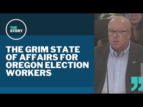 'Threats, abuse' and workload driving Oregon election workers from their jobs