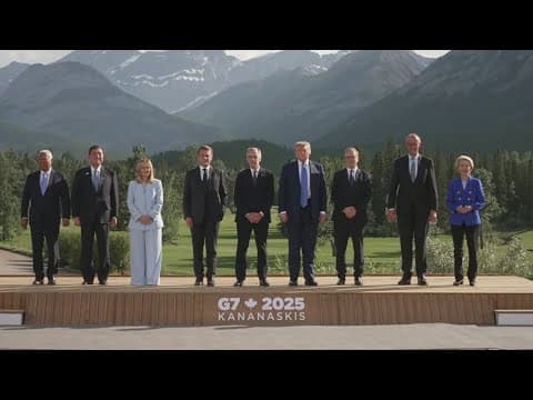 President Trump leaves G7 Summit early