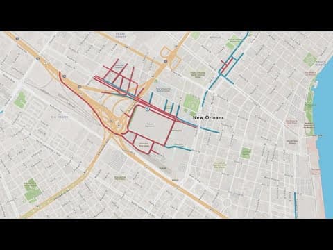 Rideshare pick-up zones are available for the Super Bowl