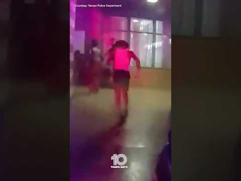 WATCH: #Tampa police rescued 15 people from a home during Hurricane #Milton #10tampabay