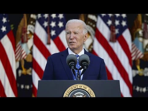NOW: Former President Joe Biden speaks for first time since cancer diagnosis