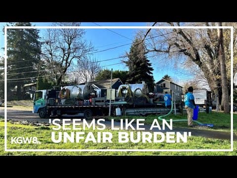 Neighbors struggle with sewage from North Portland homeless shelter