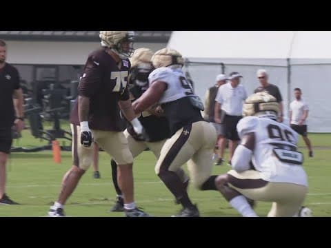 Saints training camp day 7 recap