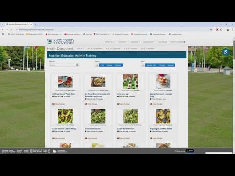 Knox County Health Department shares free recipes on new webpage