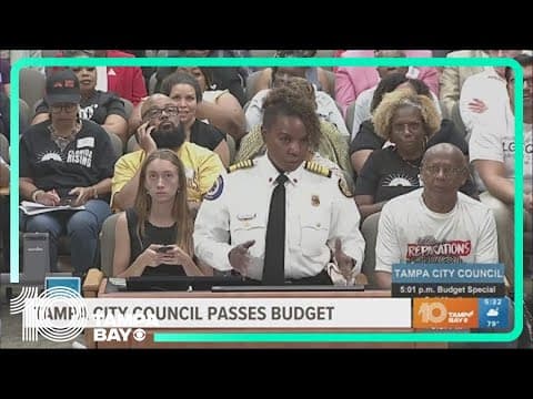 Tampa City Council passes nearly $2B budget: Here's where funding is going